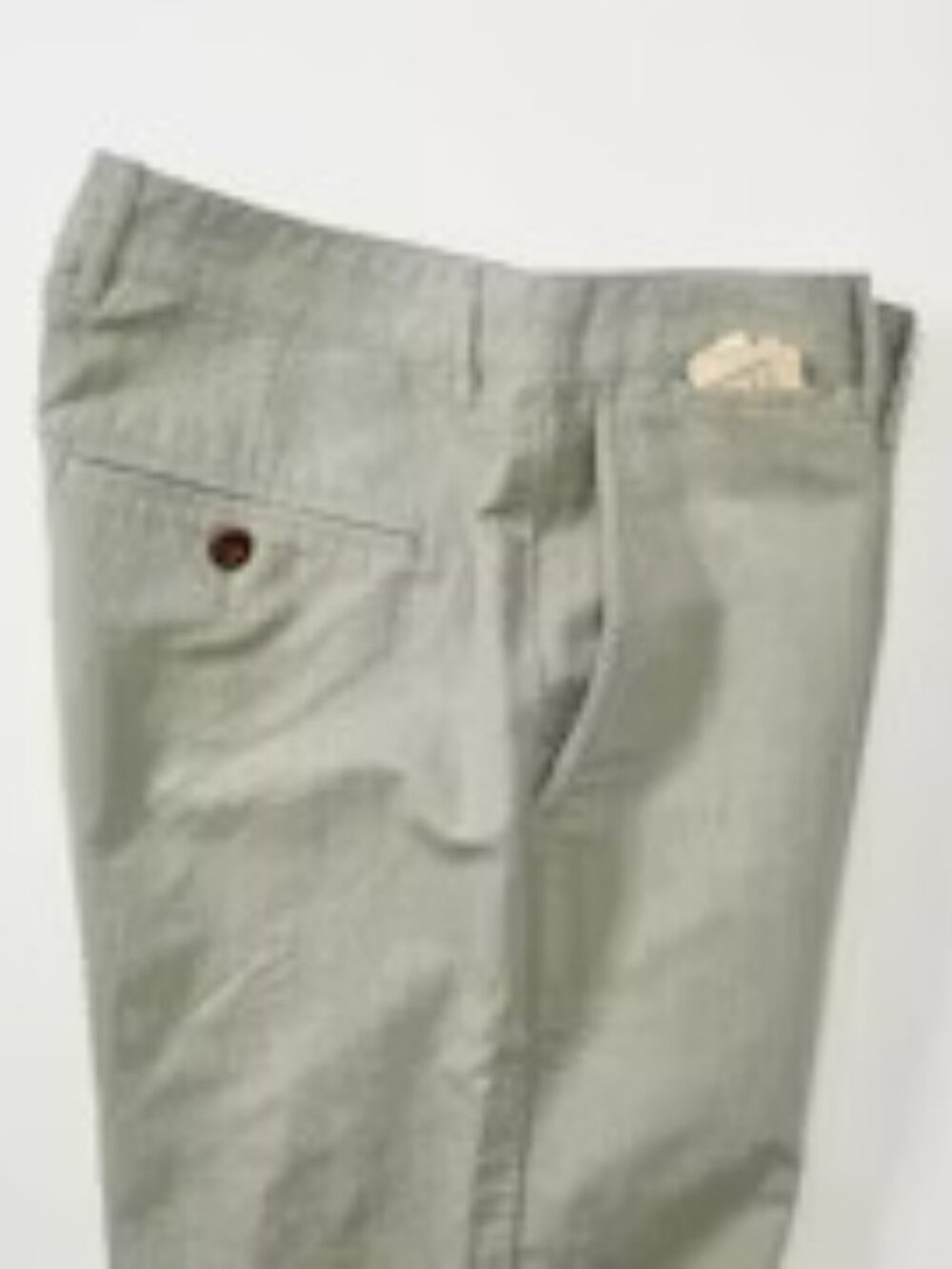 Flint & Tinder - Cotton Linen Chino - Straight - 34W x 32L - Picture 6 of 7